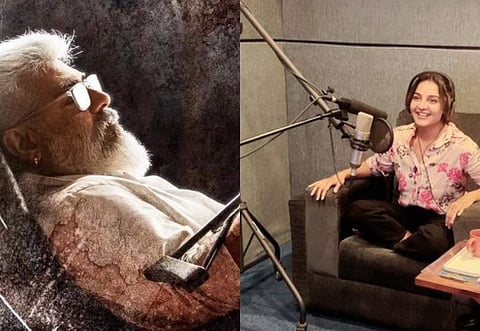 Thunivu Update: Manju Warrier begins dubbing for Ajith Kumar-H Vinoth film