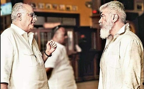 Thunivu BTS still shows Ajith with a blood-stained face