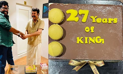 Mammootty and Shaji Kailas celebrate 27 years of The King