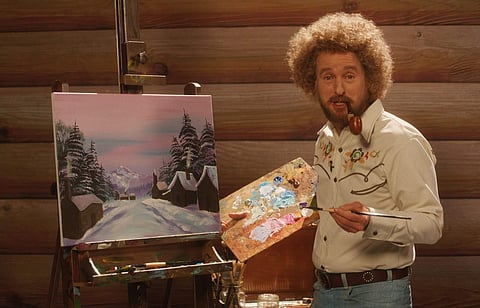 First look of Owen Wilson from Paint out