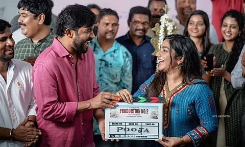 It's a wrap for Stephy Zaviour's directorial debut starring Sharafudheen, Rajisha Vijayan