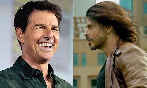 Tom Cruise and Shah Rukh Khan
