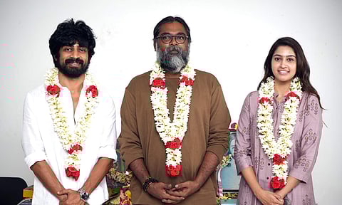 Arjun Das, Santhakumar and Tanya Ravichandran