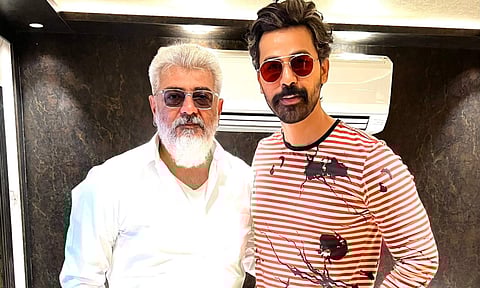 Ajith Kumar and Chirag Jani