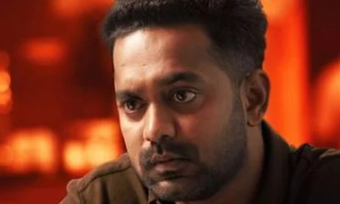 Asif Ali's character poster from Kaapa out