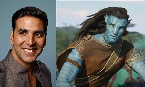 (L) Akshay Kumar; Avatar: Way of Water still