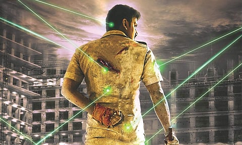 Laththi poster