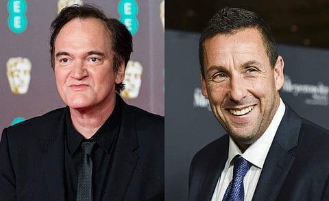 Quentin Tarantino and Adam Sandler