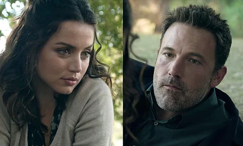Ana de Armas and Ben Affleck from the film
