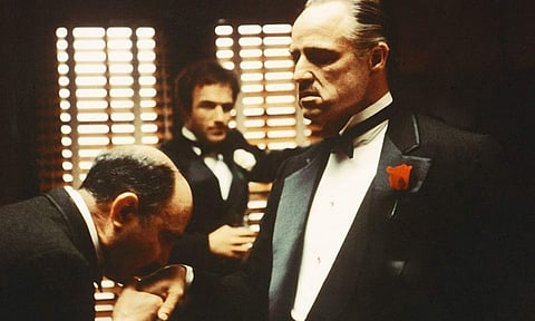 A shot from The Godfather