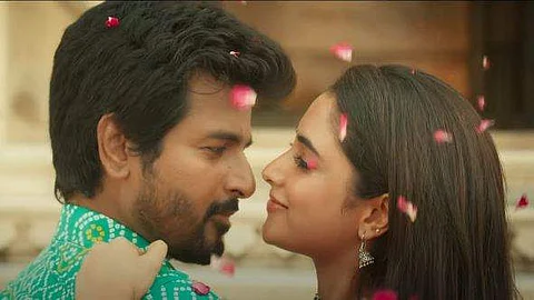 A still from the video song