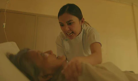 A still from the series