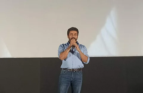 Suriya at the trailer launch event