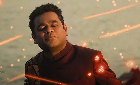 A still from the video song