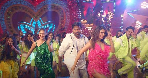 A shot from Two Two Two song