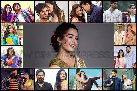 Here's a pictorial account of how she went about making her own path... in her own way