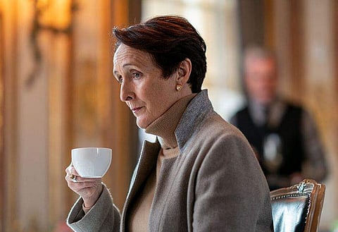 Fiona Shaw as Carolyn Martens in Killing Eve