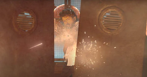 A still of VIjay in Beast