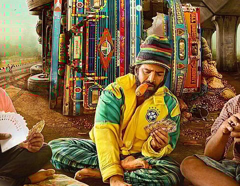 First look of Santhanam from Gulu Gulu out