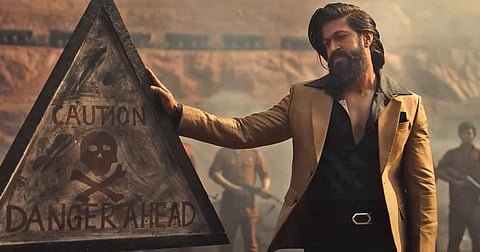 A still from KGF: Chapter 2