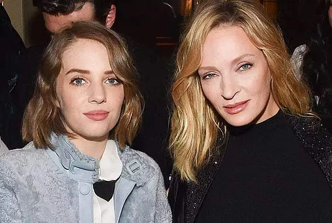 Maya Hawke and Uma Thurman
