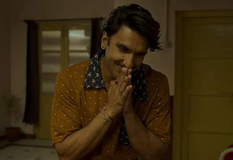 A still from the video song