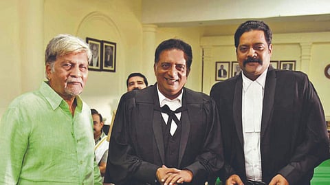 Prakash Raj and Ravi Shankar play lawyers in Rajendra Singh Babu’s Veera Kambala