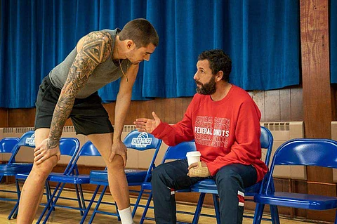 A still from Hustle