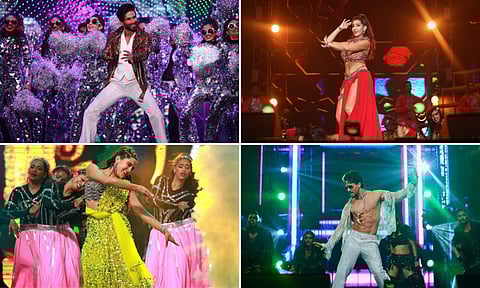 Shahid Kapoor, Sara Ali Khan, and Tiger Shroff also shook a leg at the awards night