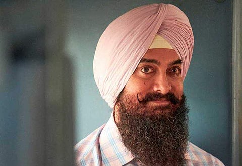 Aamir Khan still from Laal Singh Chaddha