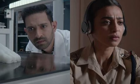 Shots from Forensic trailer