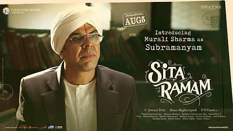 Murali Sharma's look from Sita Ramam out 