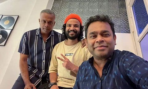 Neeraj Madhav with GVM and ARR