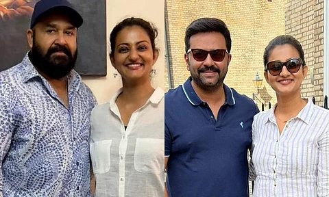 Priyanka Nair joins Mohanlal and team Ram in London