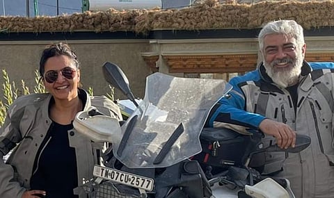 Manju Warrier joins Ajith and Adventure Riders India team's Ladakh tour