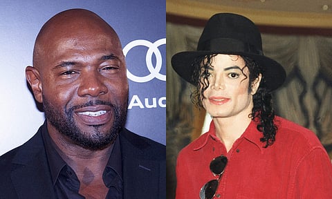 (L) Antoine Fuqua; Michael Jackson
