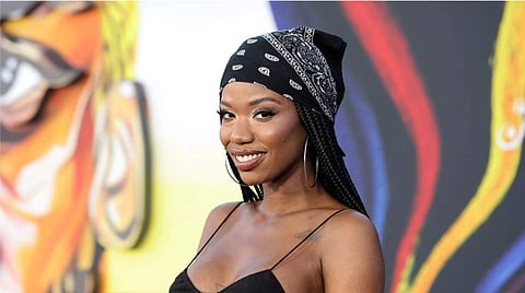 Xosha Roquemore onboard Marvel's Captain America: New World Order  