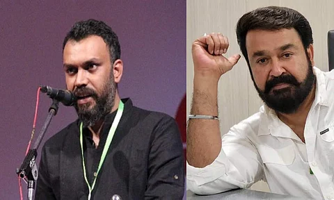 Syam Pushkaran and Mohanlal