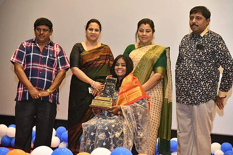 Vijay Kiragandur, Ashwini Puneeth Rajkumar and Tara get Shri Raghavendra Chitravani Special Awards
