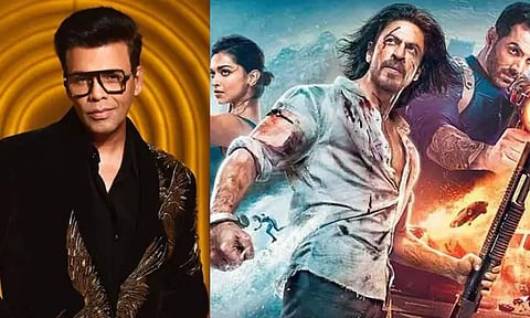 Karan Johar pens a heartwarming note to team Pathaan