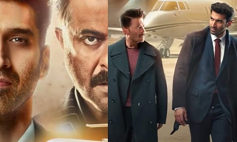 The first poster of Anil Kapoor and Aditya Roy Kapur from The Night Manager out