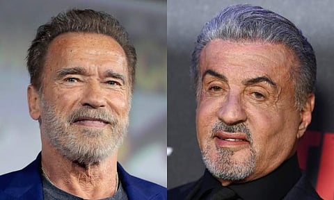 Arnold Schwarzenegger opens up about his rivalry with Sylvester Stallone