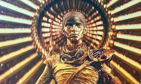Furiosa first look, starring Anya Taylor-Joy out