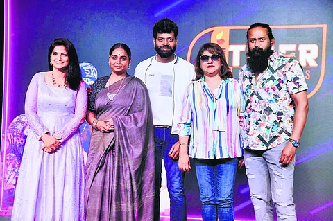 Senior actors Malashree, Shruti unveil the first song from Lankasura