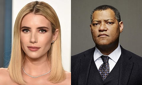Emma Roberts, Laurence Fishburne
