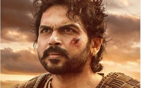 Here's a sneak peek into creating Karthi's Vanthiyathevan look for Ponniyin Selvan