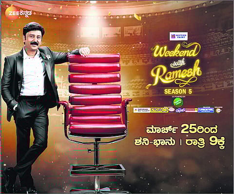 Ramesh Aravind all set to host Weekend with Ramesh Season 5