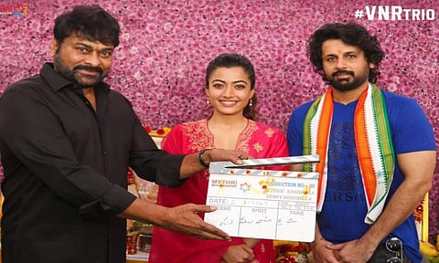 Nithin and Rashmika Mandanna's next with director Venky Kudumula launched