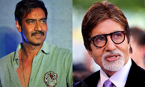 Ajay Devgn and Amitabh Bachchan