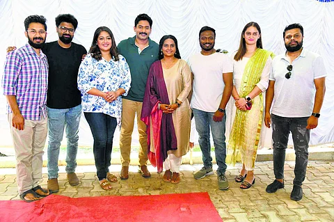 Meghana Raj and team wrap up shooting for Tatsama Tadbhava